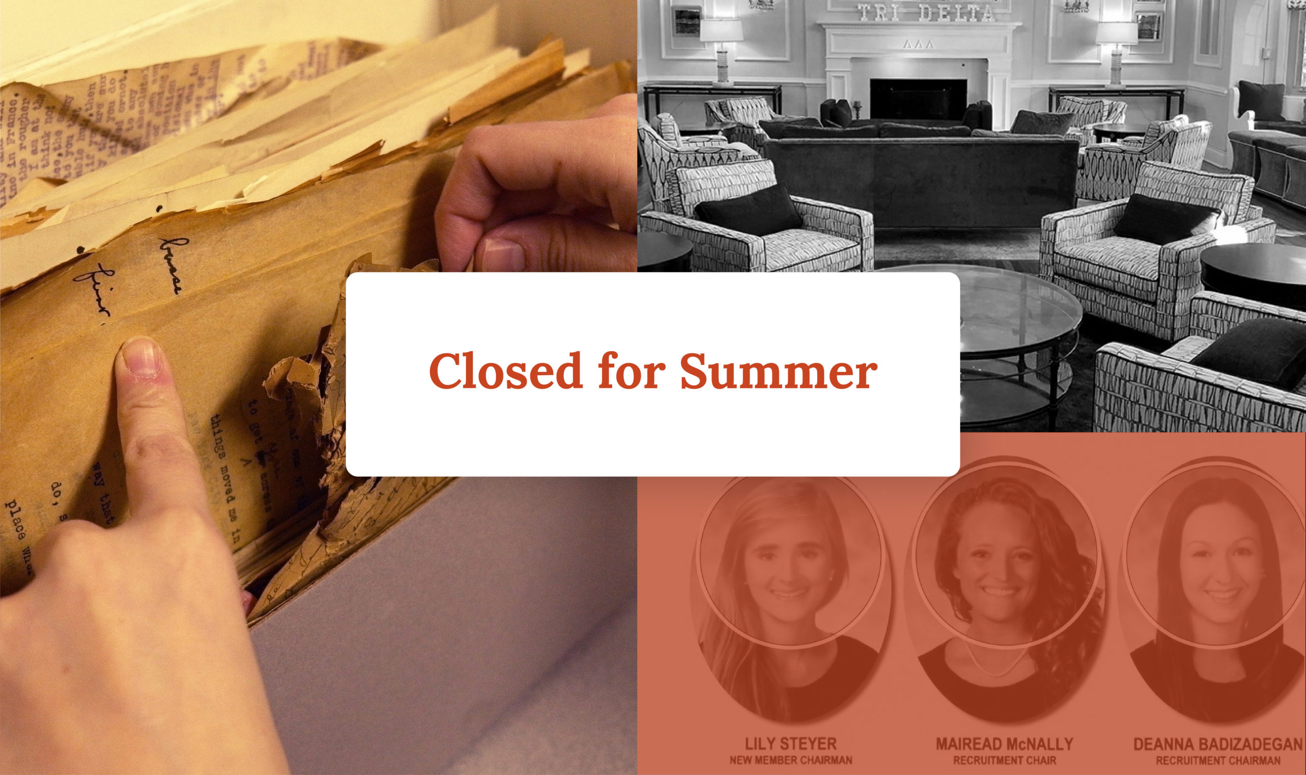Closing Your Chapter House for Summer