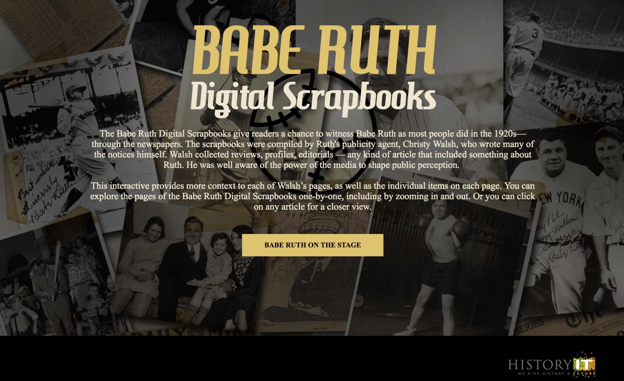 This Digital Collection of Babe Ruth's Scrapbooks Is a Piece of